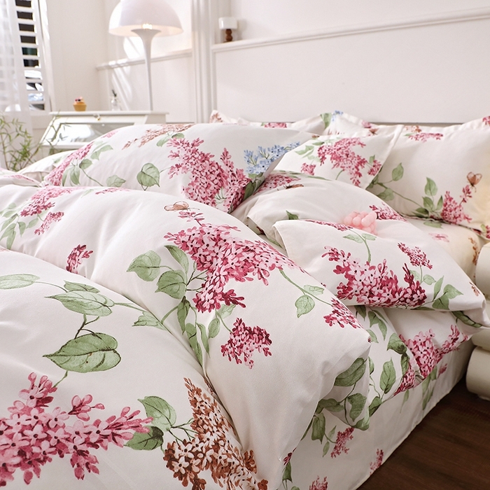 91家纺网 家纺一手货源 找家纺 北部居 2025新款加厚化纤四件套