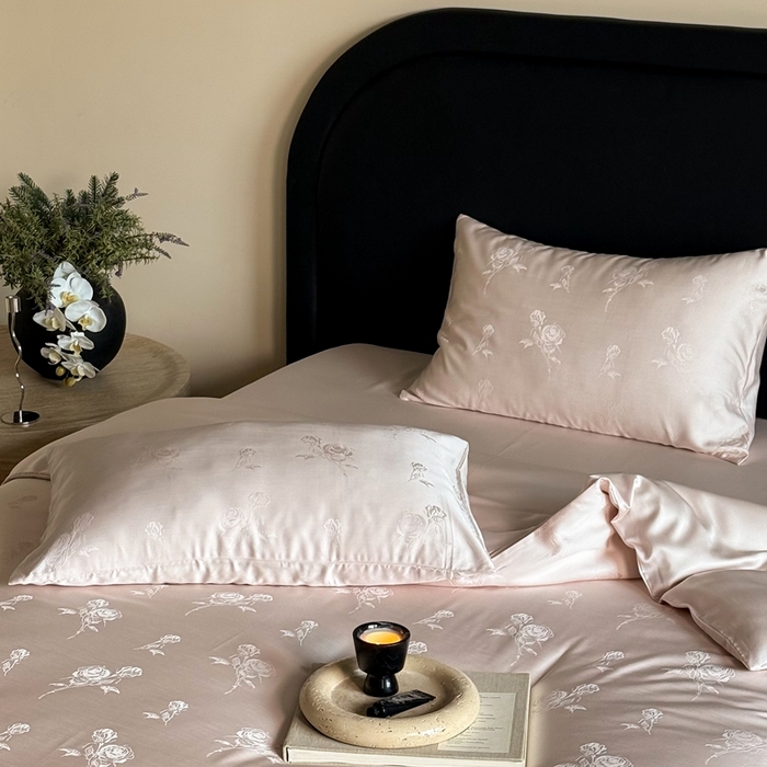 91家纺网 家纺一手货源 找家纺 （总）FORTWO2025新款60支兰精天丝浮雕提花四件套		