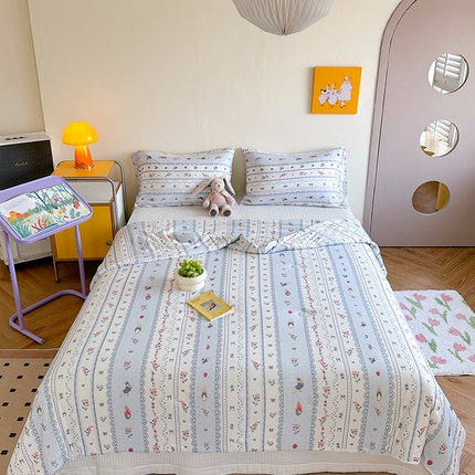 91家纺网 家纺一手货源 找家纺 （总）麦伦家居 2025新款云柔针织棉大豆夏凉被