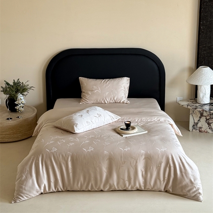 FORTWO2025新款60支兰精天丝浮雕提花四件套		 花香