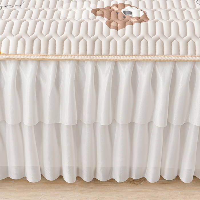 91家纺网 家纺一手货源 找家纺 畅畅家纺 2025新款夏季凉感丝印花足球花凉席夏被夏凉被空调被四件套 足球花-可爱小熊