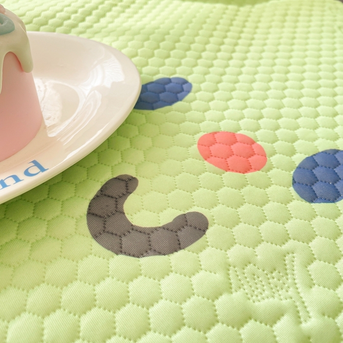 91家纺网 家纺一手货源 找家纺 川悦生活 2025新款大版冰豆豆凉豆豆凉席 啵啵星