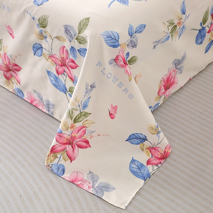 91家纺网 家纺一手货源 找家纺 北部居 2025新款加厚化纤四件套