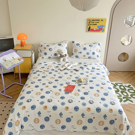 91家纺网 家纺一手货源 找家纺 （总）麦伦家居 2025新款云柔针织棉大豆夏凉被