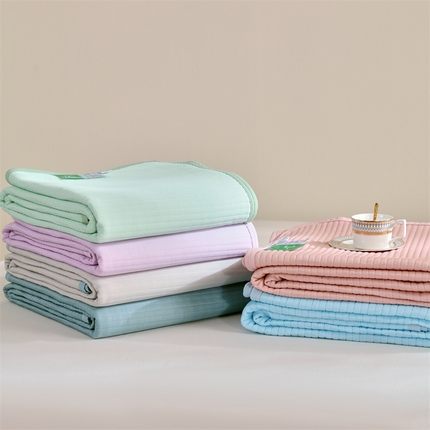 91家纺网 家纺一手货源 找家纺 制梦家纺 2025新款凉感针织夏被 组合图仅供展示