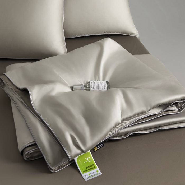 91家纺网 家纺一手货源 找家纺 （总）AB家纺2025新品A类莱赛尔双拼50天丝空调夏被四件套