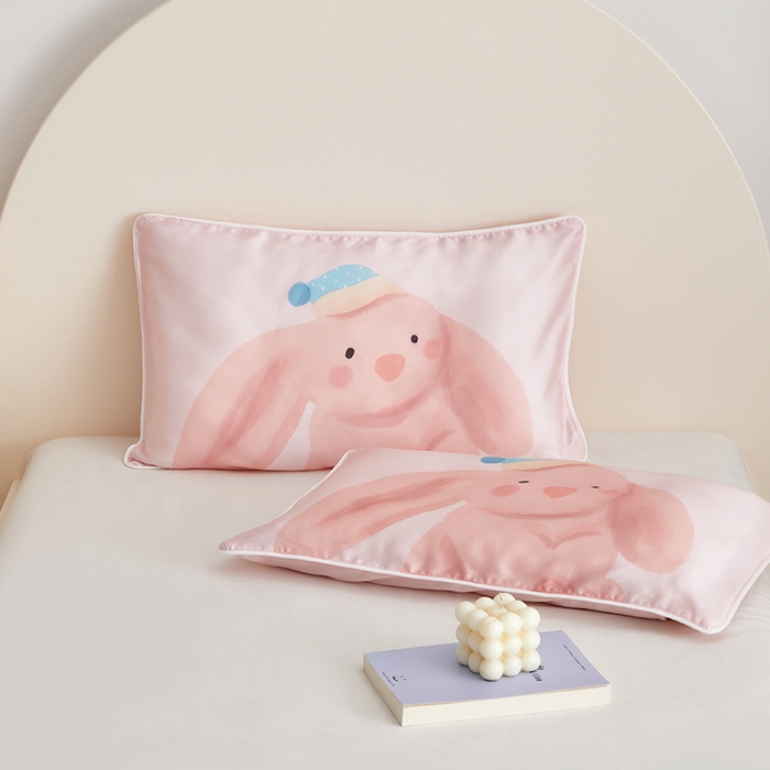 91家纺网 家纺一手货源 找家纺 （总）荷马之梦  2025新款系列——A类60s原创手绘卡通儿童枕套