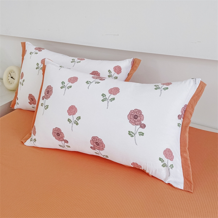 91家纺网 家纺一手货源 找家纺 南北家居 2025新款亲肤泡泡棉提花夏被 俏佳人