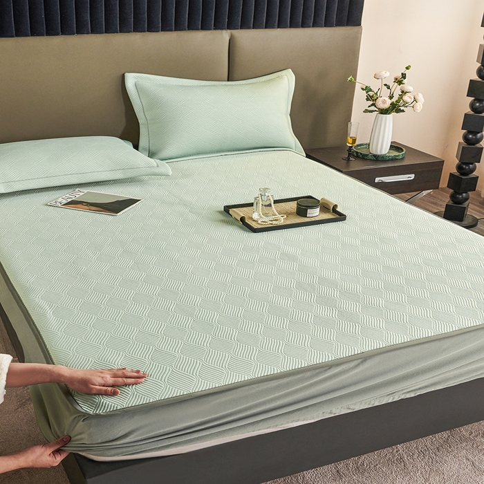 91家纺网 家纺一手货源 找家纺 （总）桂雅居 2025新款高科技冷凝高分子超速凉感软席三件套