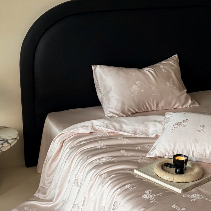 91家纺网 家纺一手货源 找家纺 （总）FORTWO2025新款60支兰精天丝浮雕提花四件套		