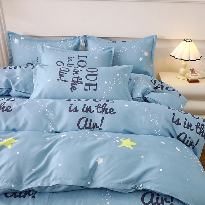 91家纺网 家纺一手货源 找家纺 北部居 2025新款加厚化纤四件套