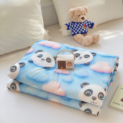 91家纺网 家纺一手货源 找家纺 （总）蓝冰家纺 2025新款凉感数码印花夏被夏凉被空调被