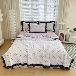 91家纺网 家纺一手货源 找家纺 （总）绣女坊  2025新款水洗天丝夏被四件套,粉色爱心,粉色玫瑰,粉色圆点,黄色爱心,黄色玫瑰,蓝色爱心,蓝色蝴蝶结,蓝色圆点,银色爱心,紫色蝴蝶结,紫色圆点