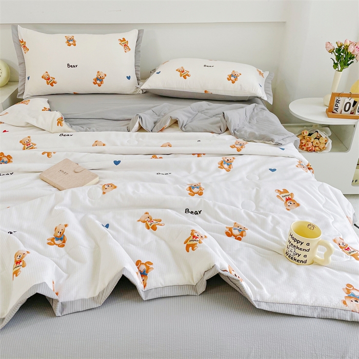 91家纺网 家纺一手货源 找家纺 （总）南北家居 2025新款亲肤泡泡棉提花夏被