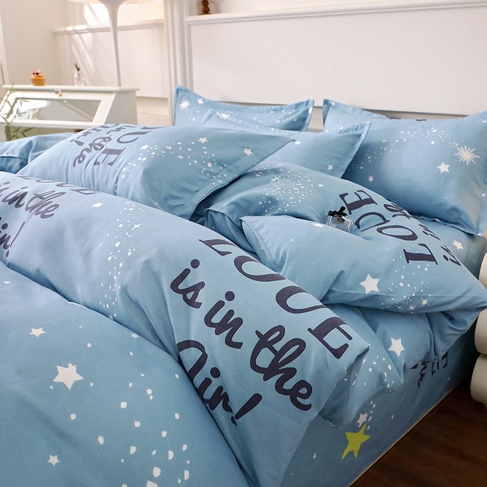 91家纺网 家纺一手货源 找家纺 北部居 2025新款加厚化纤四件套