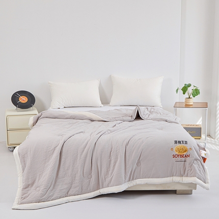 91家纺网 家纺一手货源 找家纺 （总）伊梵居 2025新款高克重水洗棉原棉大豆被夏被