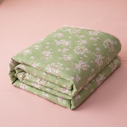 南北家居 2025新款针织棉双层纱夏被四件套 雏菊低语