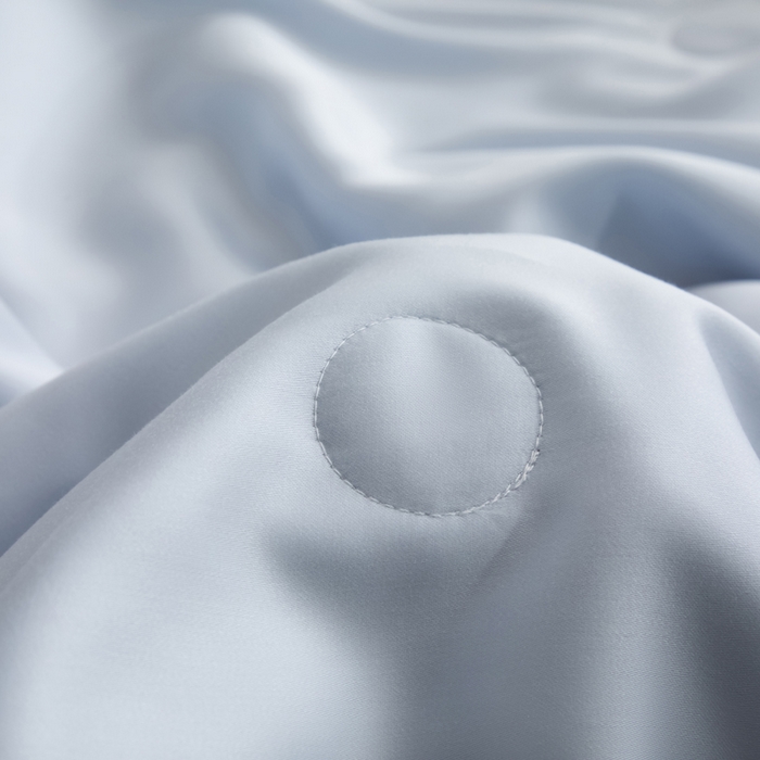 91家纺网 家纺一手货源 找家纺 桂雅居2025新款80支进口莱赛尔双丝夏被-达芙妮 天空蓝