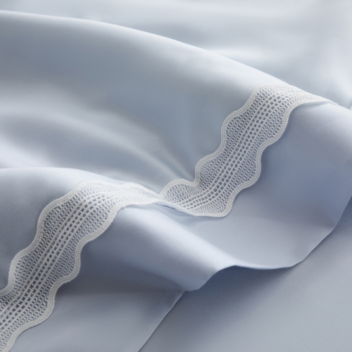 91家纺网 家纺一手货源 找家纺 桂雅居2025新款80支进口莱赛尔双丝夏被-达芙妮 天空蓝