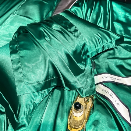 91家纺网 家纺一手货源 找家纺 【蒂梵熙家纺】枕套 2025新款夏季高端枕巾轻奢丝滑裸睡丝绸床垫保护套 冰丝豹纹水洗真丝天丝枕头套