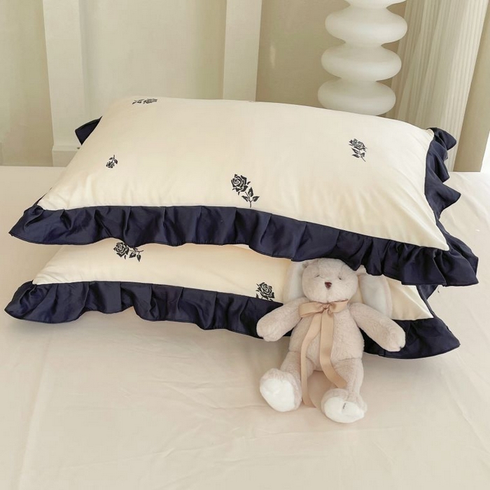 91家纺网 家纺一手货源 找家纺 绣女坊  2025新款水洗天丝夏被四件套 黄色玫瑰