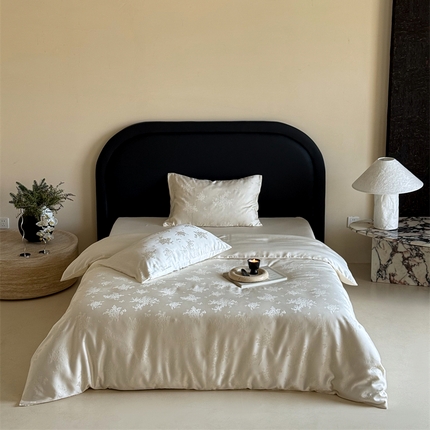 FORTWO2025新款60支兰精天丝浮雕提花四件套		 仙本娜