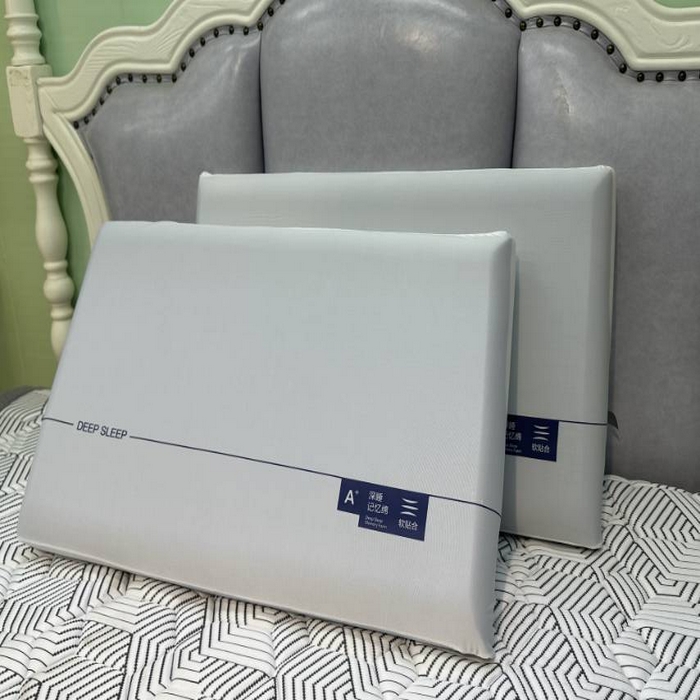 91家纺网 家纺一手货源 找家纺 野马寝具跨境电商2025新款亚某朵星球深睡记忆枕枕头枕芯 记忆枕三芯款40*70/10公分一只