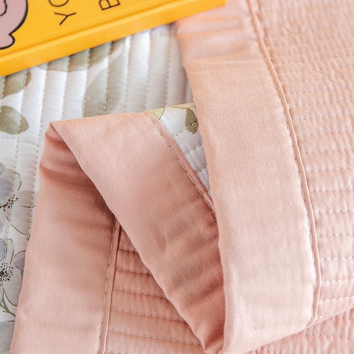 91家纺网 家纺一手货源 找家纺 晨晨家纺2025新款双面全棉床盖款三件套 绚纱