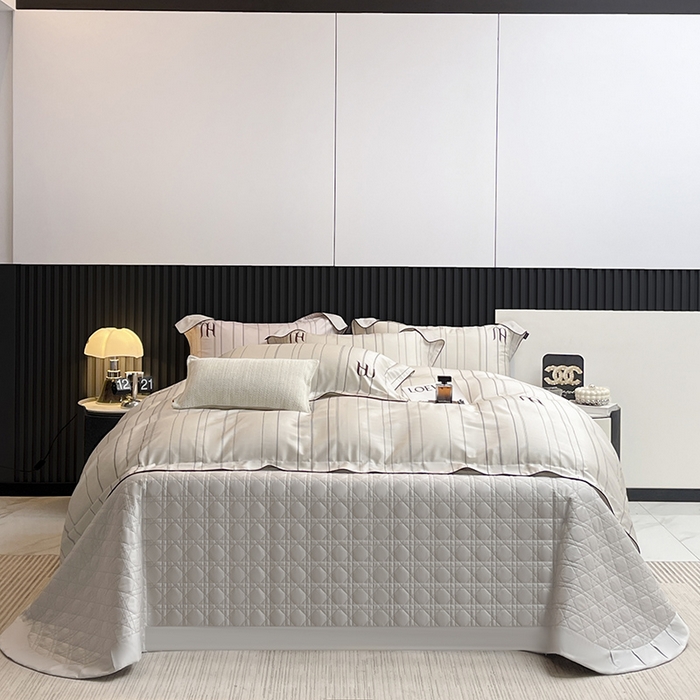 91家纺网 家纺一手货源 找家纺 （总） 2025新品A类100支天丝棉夹棉床盖床笠四件套全棉纯棉床单加厚高端数码印花长绒棉床上用品