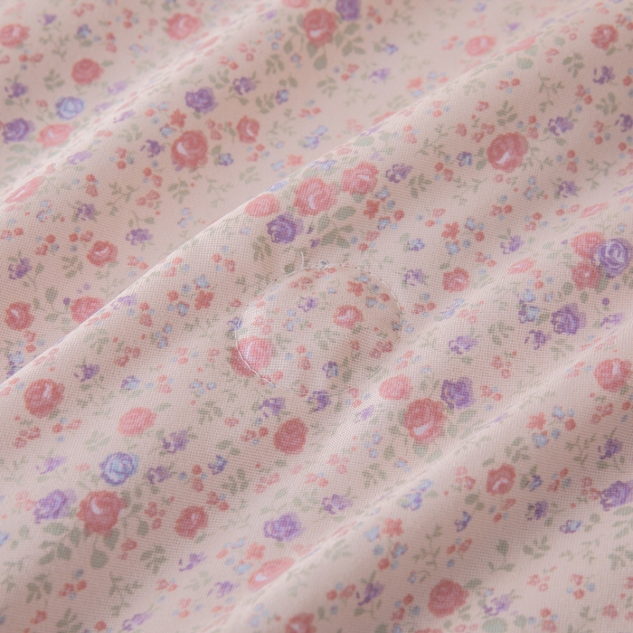 91家纺网 家纺一手货源 找家纺 南北家居 2025新款针织棉双层纱夏被四件套 樱落