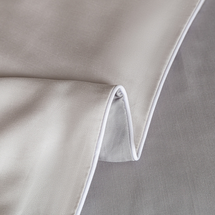 91家纺网 家纺一手货源 找家纺 爱彼家纺 2025夏季新款麻绳款冰丝夏被夏凉被空调被四件套-风格一 麻绳款夏被-青灰+高级灰