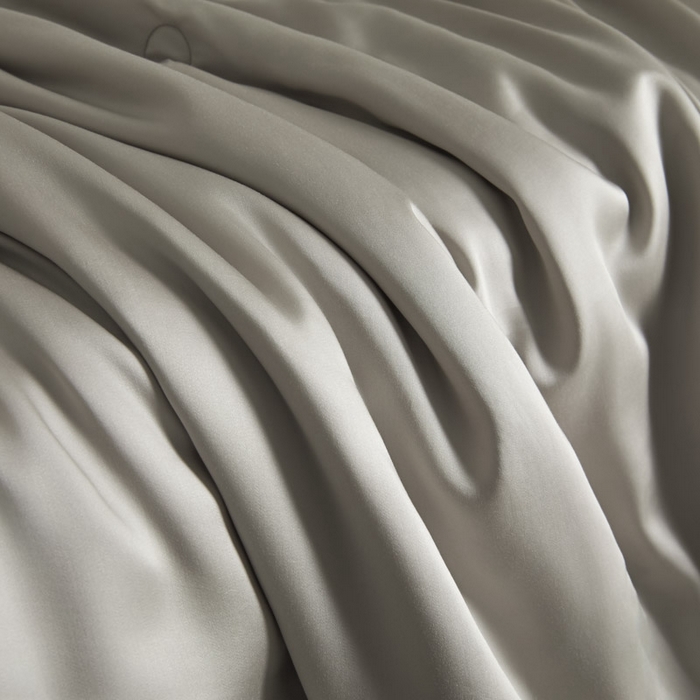 91家纺网 家纺一手货源 找家纺 AB家纺2025新品A类莱赛尔双拼50天丝空调夏被四件套 巴黎灰-古铜棕