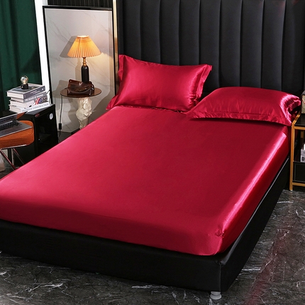 91家纺网 家纺一手货源 找家纺 【蒂梵熙家纺】床笠 2025新款夏季高端床笠轻奢丝滑裸睡丝绸床垫保护套 冰丝豹纹水洗真丝天丝床笠单件