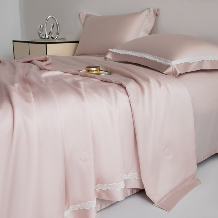 91家纺网 家纺一手货源 找家纺 （总）桂雅居2025新款80支进口莱赛尔双丝夏被-达芙妮