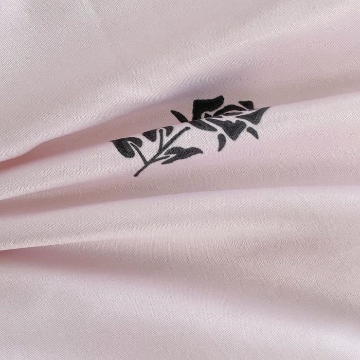 91家纺网 家纺一手货源 找家纺 绣女坊  2025新款水洗天丝夏被四件套 粉色玫瑰