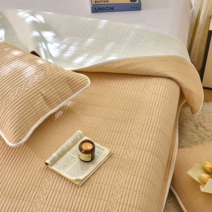 91家纺网 家纺一手货源 找家纺 （总）X猫先生 2025新款全棉纯色床盖全棉床盖糖果系列