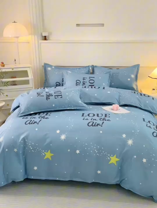 91家纺网 家纺一手货源 找家纺 北部居 2025新款加厚化纤四件套