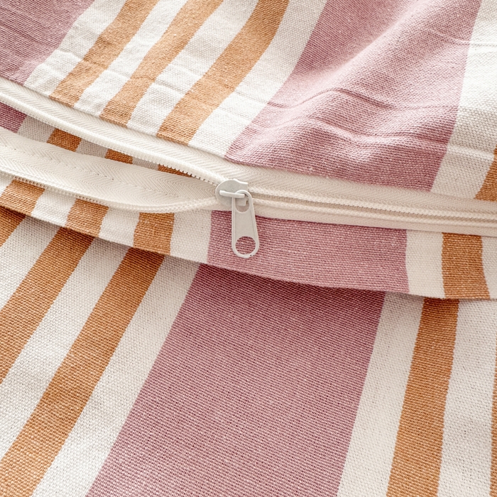 91家纺网 家纺一手货源 找家纺 金泰莱 2025新款色织老粗布四件套全棉四件套纯棉四件套 粉恋