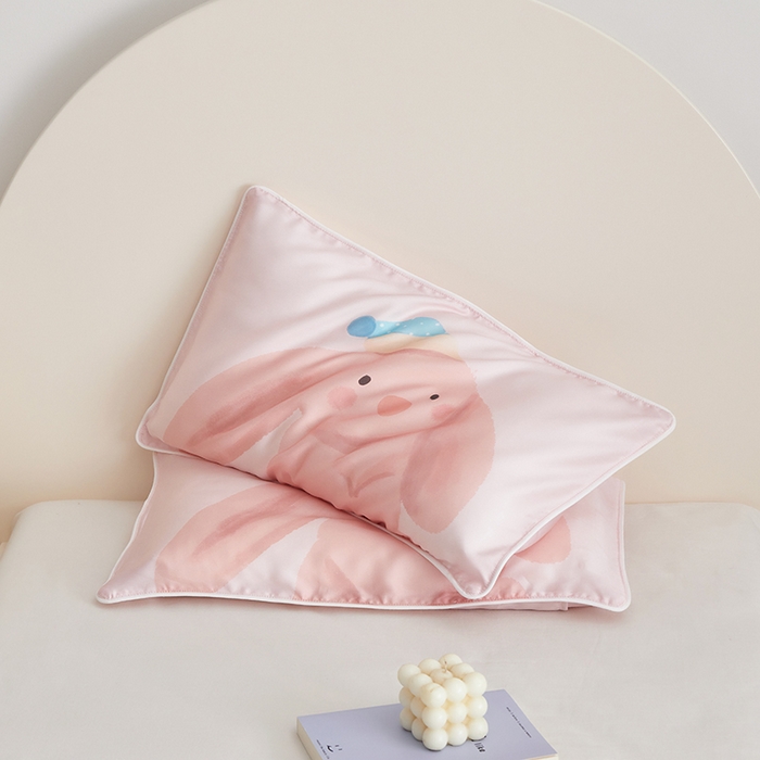 91家纺网 家纺一手货源 找家纺 （总）荷马之梦  2025新款系列——A类60s原创手绘卡通儿童枕套