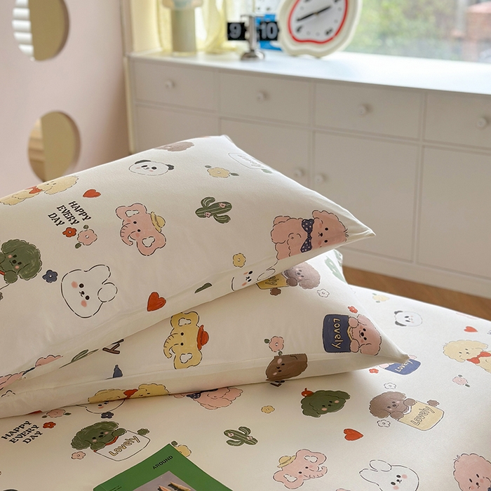 91家纺网 家纺一手货源 找家纺 麦伦家居 2025新款云柔针织棉大豆夏凉被 宠物小狗