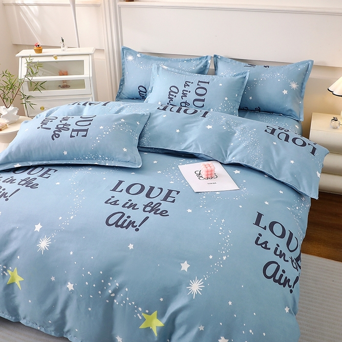 91家纺网 家纺一手货源 找家纺 北部居 2025新款加厚化纤四件套