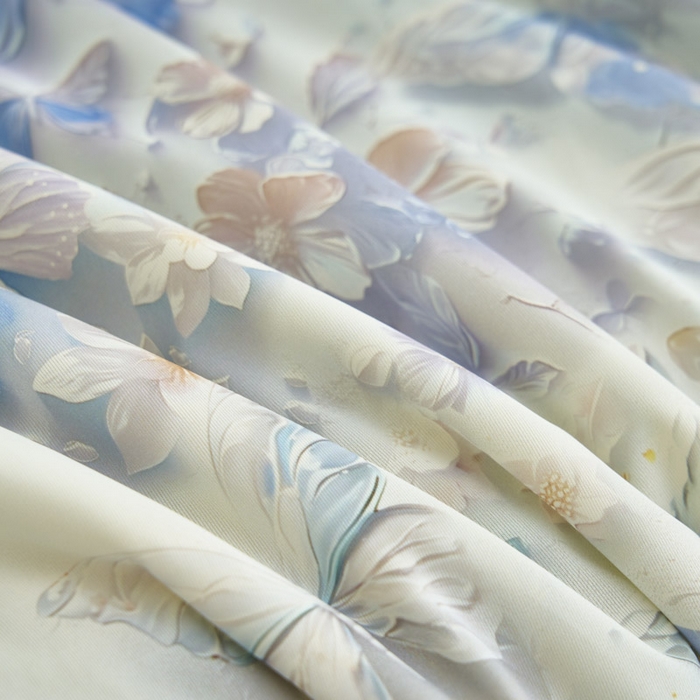 91家纺网 家纺一手货源 找家纺 子由家居 2025新款5D凉感大豆夏被 5D-翡翠蝴蝶