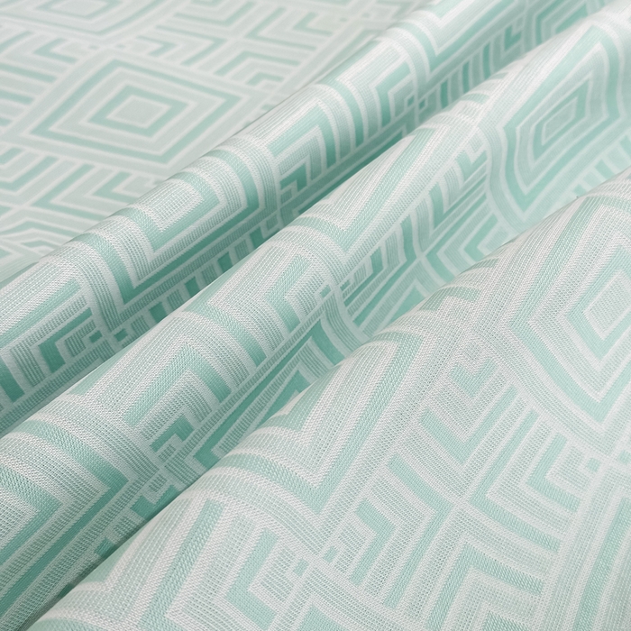 91家纺网 家纺一手货源 找家纺 小萌虎 2025新款PE高分子凉感大提花凉席席子 轻奢