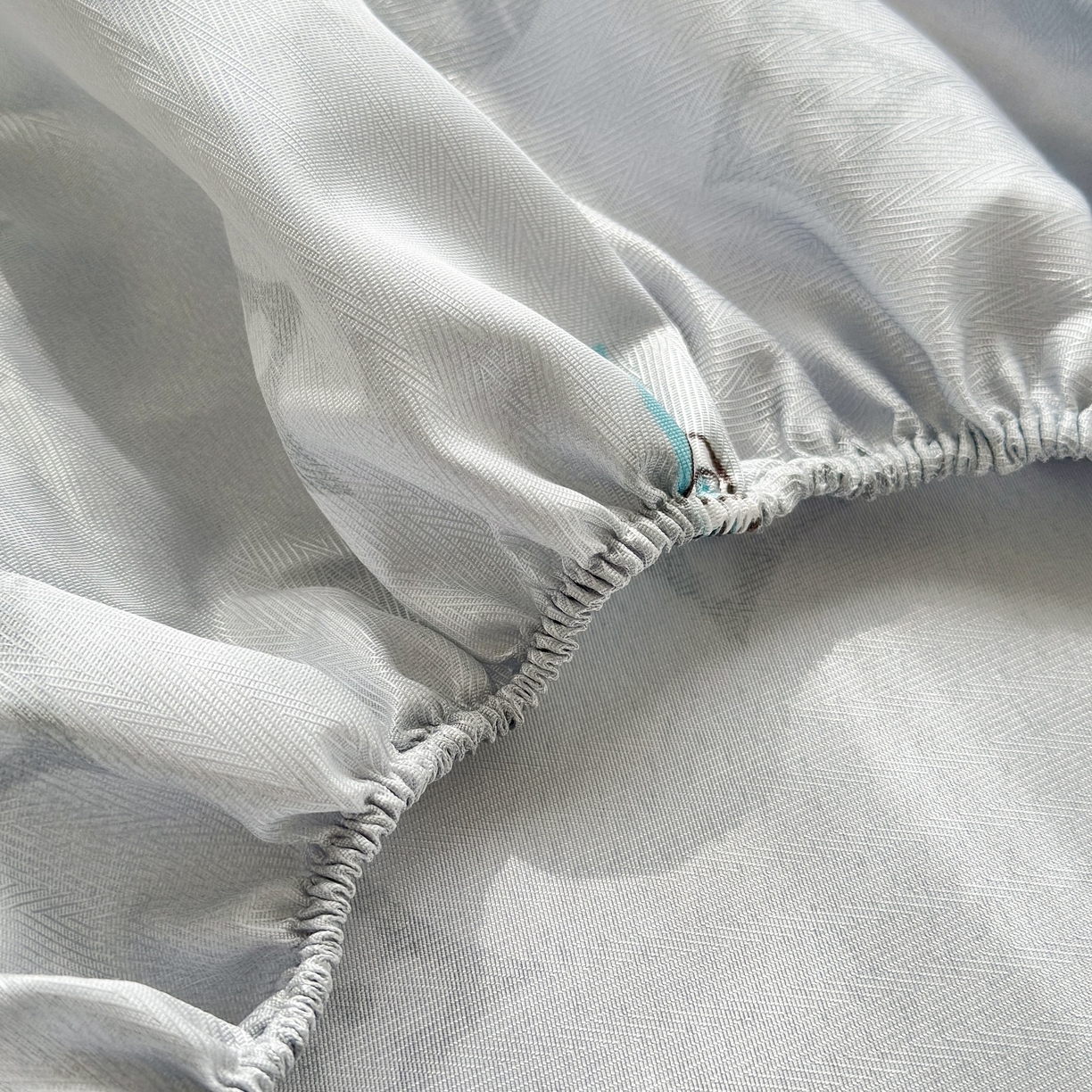 91家纺网 家纺一手货源 找家纺 乐居家纺 2025新款亲肤舒适活性印染水洗冰丝床笠 米妮兔-卡