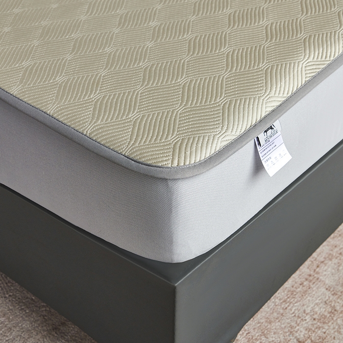 91家纺网 家纺一手货源 找家纺 桂雅居 2025新款高科技冷凝高分子超速凉感软席三件套 香槟金