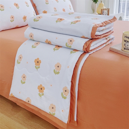 91家纺网 家纺一手货源 找家纺 （总）南北家居 2025新款亲肤泡泡棉提花夏被