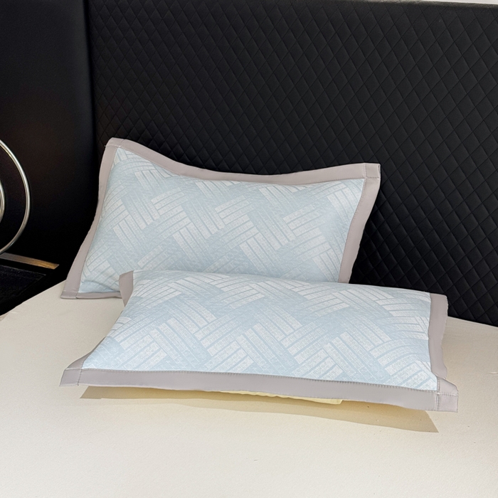 91家纺网 家纺一手货源 找家纺 小萌虎 2025新款PE高分子凉感大提花凉席席子 罗马