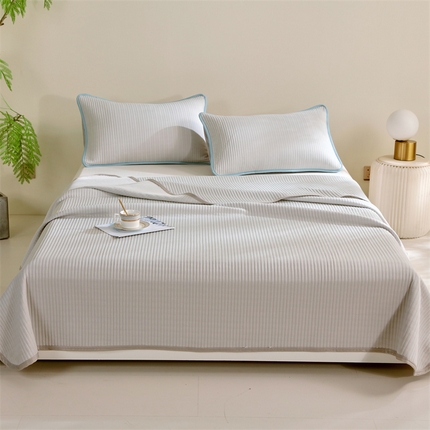 91家纺网 家纺一手货源 找家纺 制梦家纺 2025新款凉感针织夏被 灰色