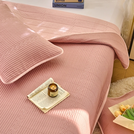 91家纺网 家纺一手货源 找家纺 （总）X猫先生 2025新款全棉纯色床盖全棉床盖糖果系列