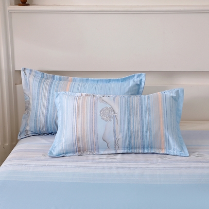 91家纺网 家纺一手货源 找家纺 （总）北部居2025新款加厚印花系列--单枕套